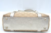 Authentic GUCCI Abbey Shoulder Tote Bag GG Canvas Leather 141471 Beige 6070J