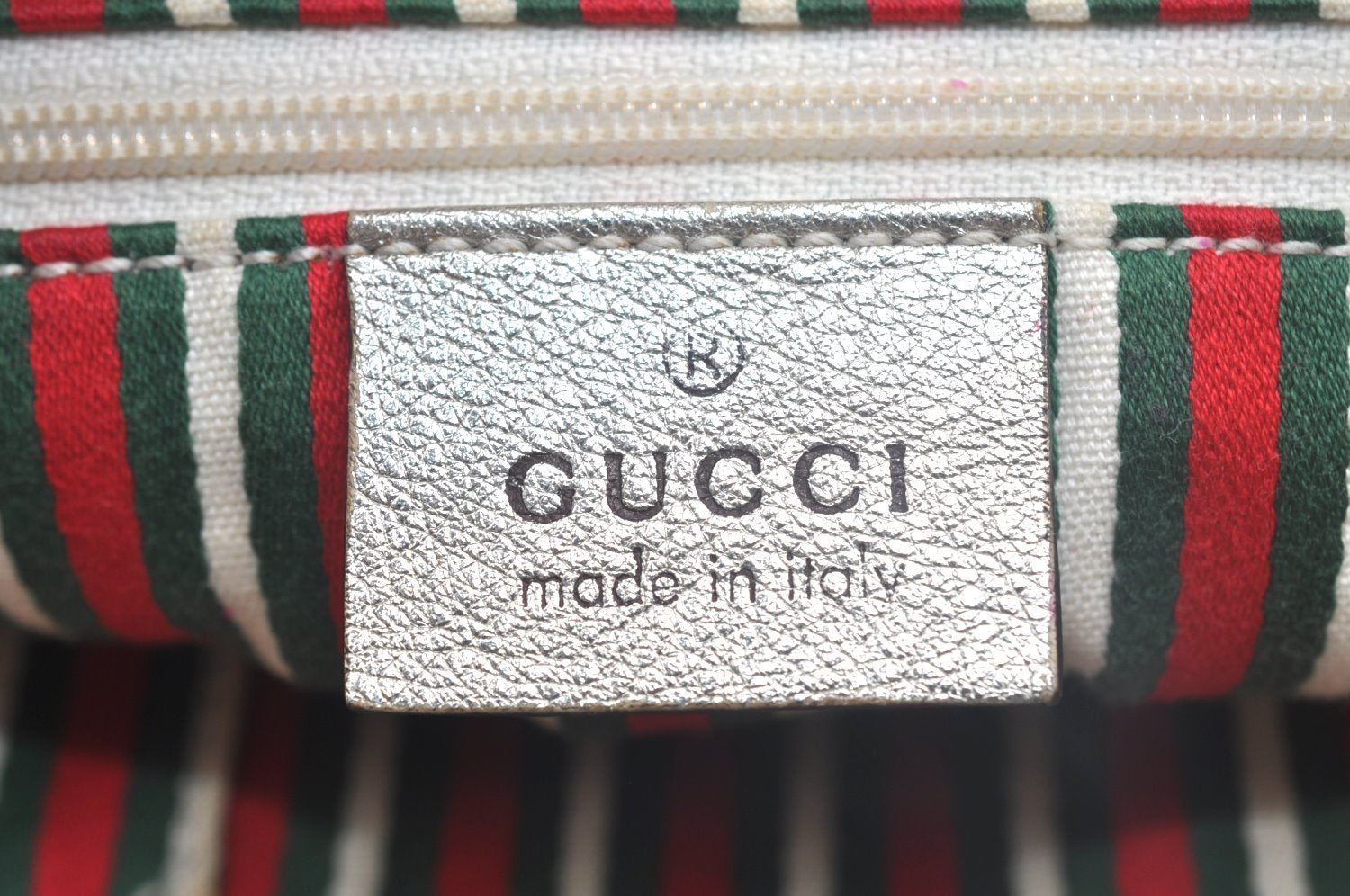 Authentic GUCCI Abbey Shoulder Tote Bag GG Canvas Leather 141471 Beige 6070J