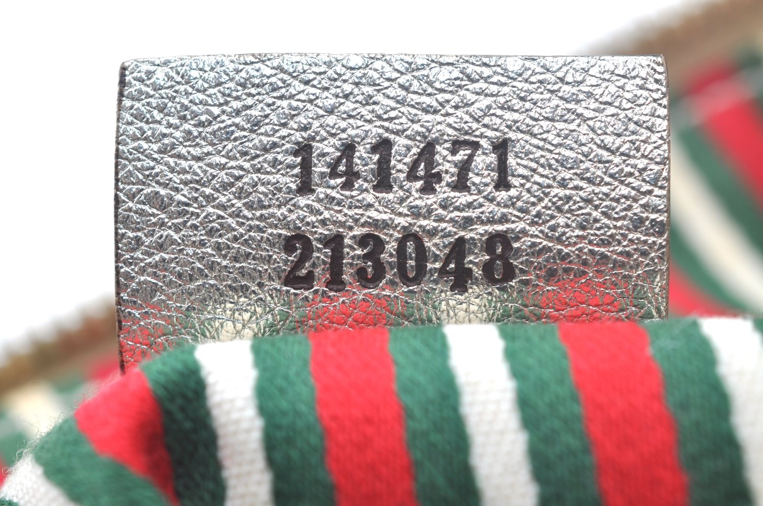 Authentic GUCCI Abbey Shoulder Tote Bag GG Canvas Leather 141471 Beige 6070J