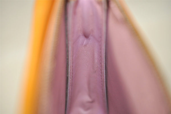 Auth Louis Vuitton Monogram Vernis Mott Shoulder Bag Yellow M91034 LV Junk 6072I