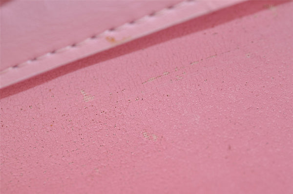 Auth Louis Vuitton Monogram Vernis Mott Shoulder Bag Yellow M91034 LV Junk 6072I