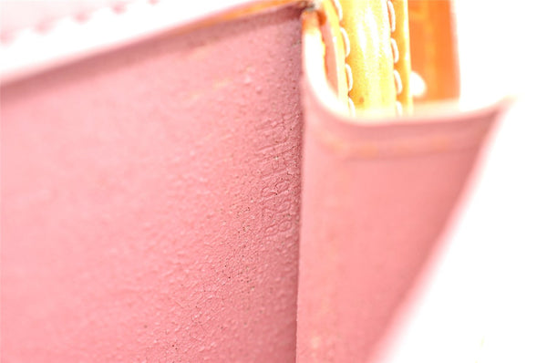 Auth Louis Vuitton Monogram Vernis Mott Shoulder Bag Yellow M91034 LV Junk 6072I