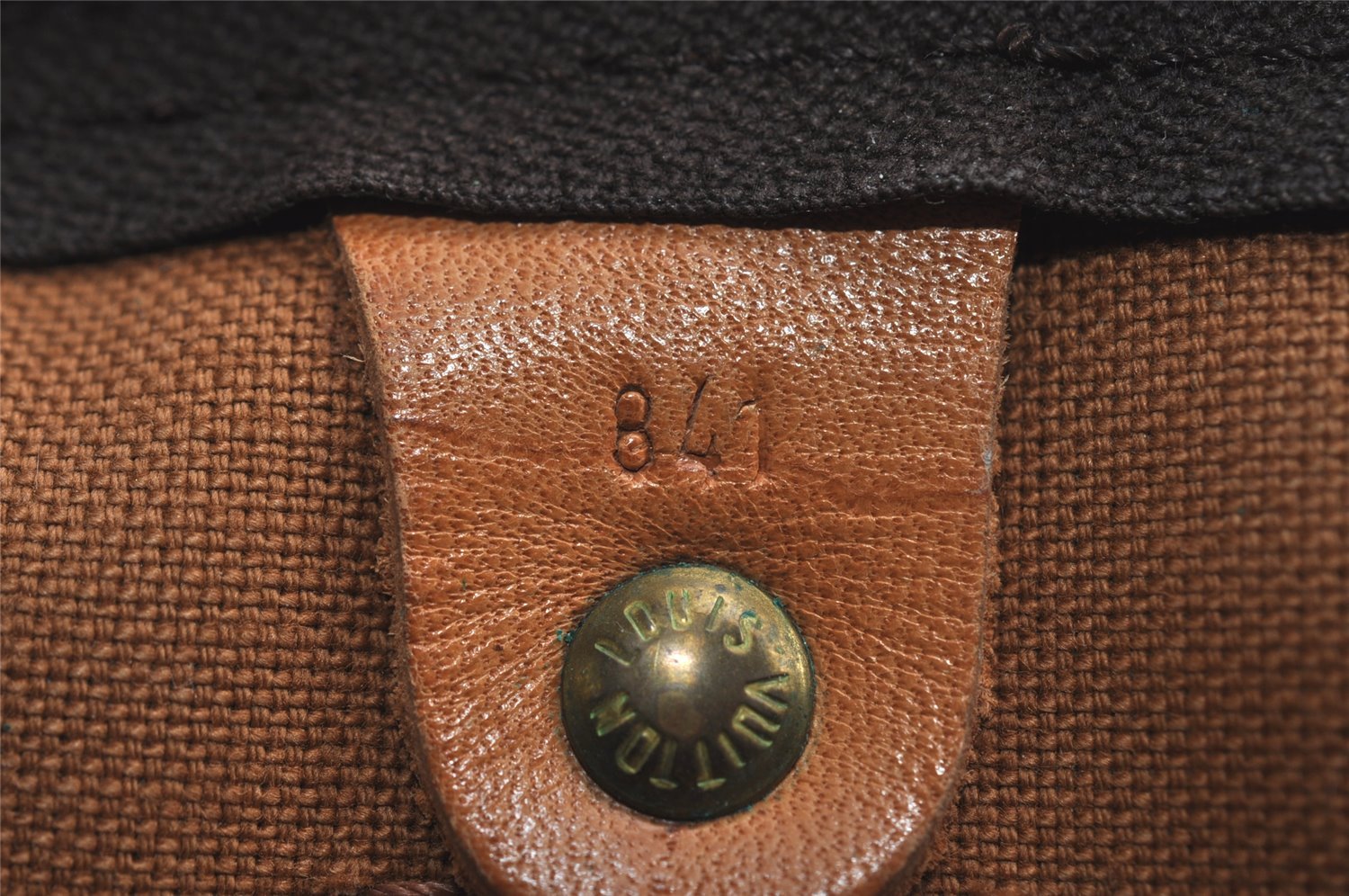 Authentic Louis Vuitton Monogram Speedy 35 Hand Boston Bag M41524 LV 6073I