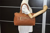 Authentic PRADA Vintage Leather 2Way Shoulder Hand Tote Bag Brown 6074K