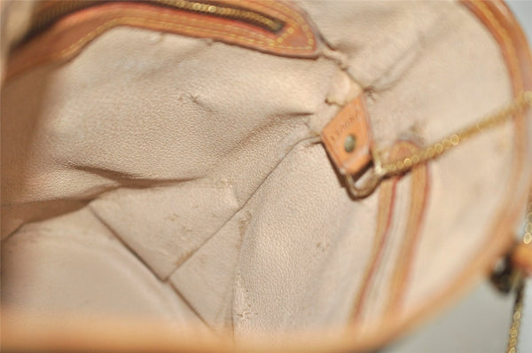 Authentic Louis Vuitton Monogram Bucket PM Shoulder Tote Bag M42238 Junk 6076J