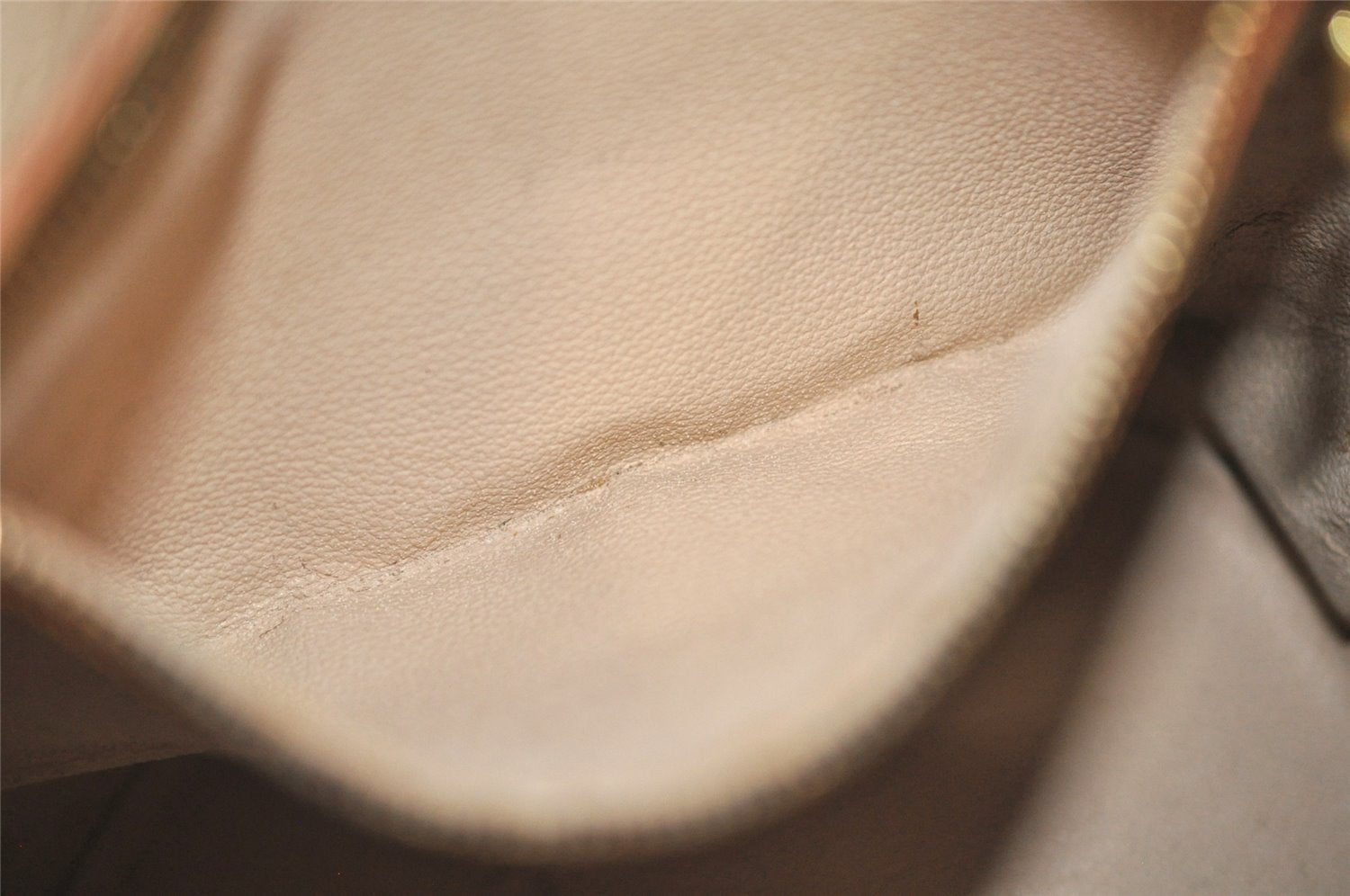 Authentic Louis Vuitton Monogram Bucket PM Shoulder Tote Bag M42238 Junk 6076J