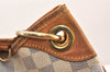 Authentic Louis Vuitton Damier Azur Galliera PM Shoulder Bag N55215 LV 6076K