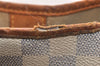 Authentic Louis Vuitton Damier Azur Galliera PM Shoulder Bag N55215 LV 6076K