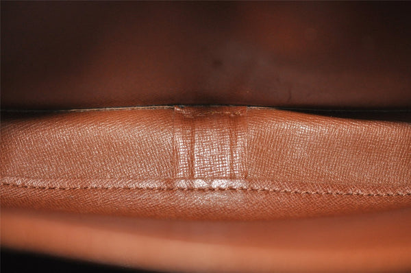 Authentic Louis Vuitton Monogram Cartouchiere MM M51253 Shoulder Cross Bag 6077I