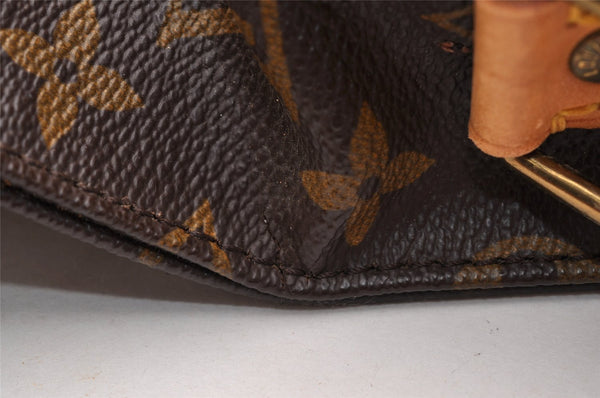 Authentic Louis Vuitton Monogram Cartouchiere MM M51253 Shoulder Cross Bag 6077I