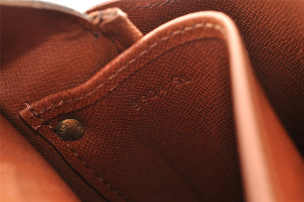 Authentic Louis Vuitton Monogram Cartouchiere MM M51253 Shoulder Cross Bag 6077I