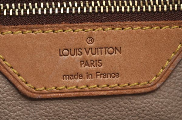 Authentic Louis Vuitton Monogram Bucket PM Shoulder Tote Bag M42238 LV 6077J