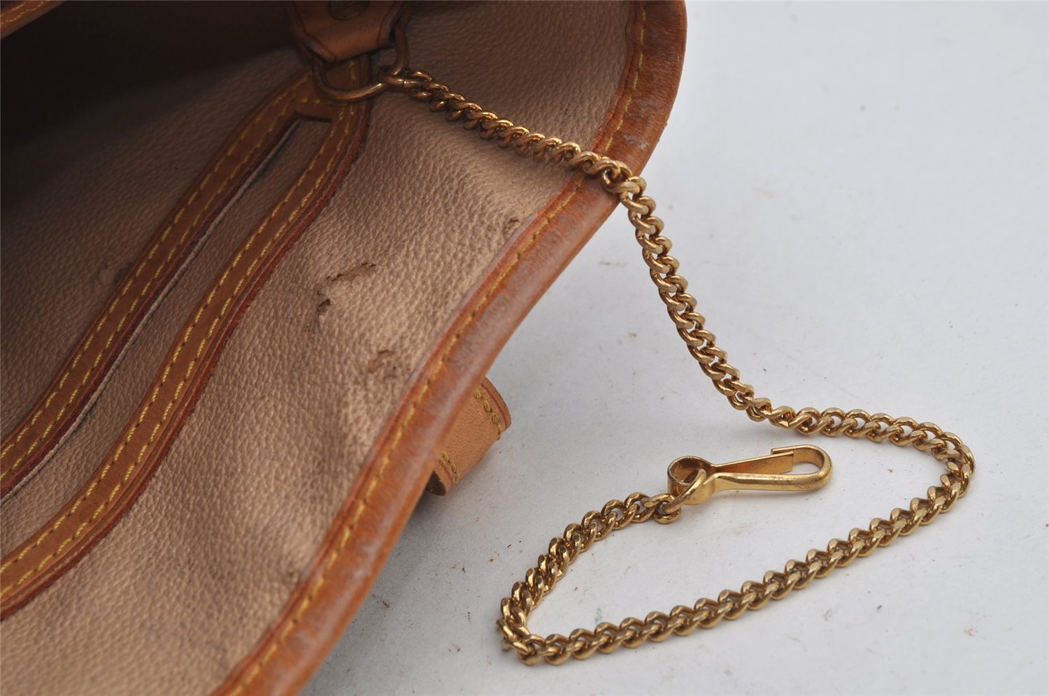 Authentic Louis Vuitton Monogram Bucket PM Shoulder Tote Bag M42238 LV 6077J