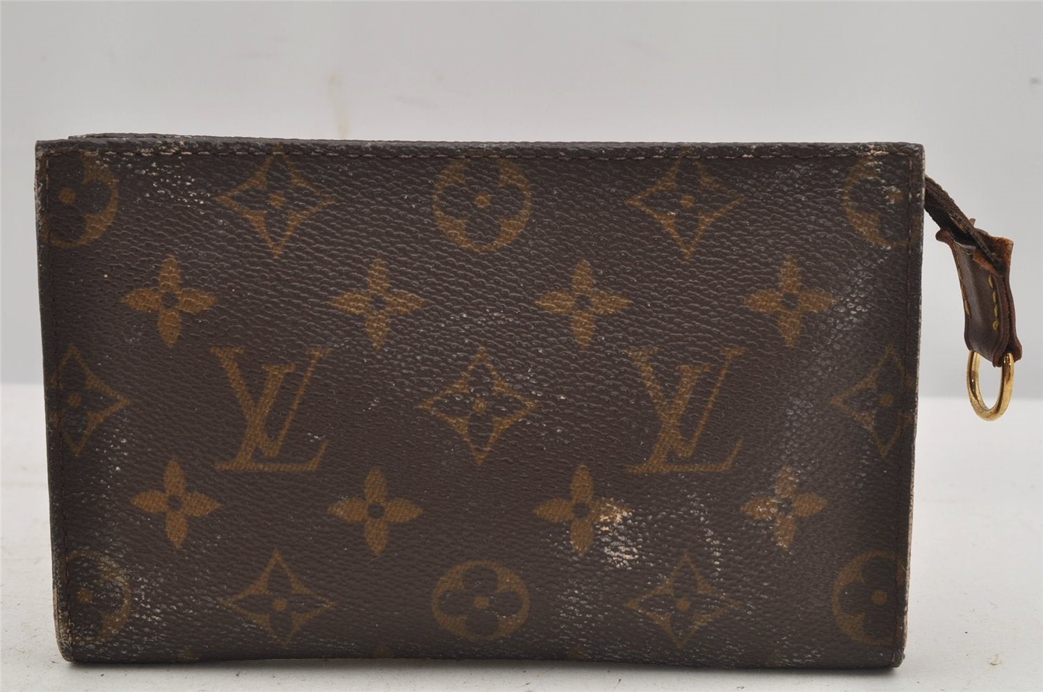 Authentic Louis Vuitton Monogram Bucket PM Shoulder Tote Bag M42238 LV 6077J