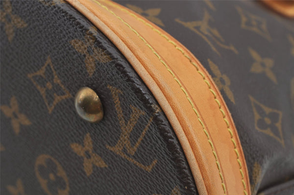 Authentic Louis Vuitton Monogram Bucket PM Shoulder Tote Bag M42238 Junk 6078J