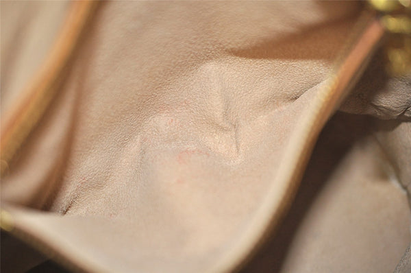 Authentic Louis Vuitton Monogram Bucket PM Shoulder Tote Bag M42238 Junk 6078J