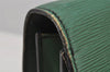 Authentic Louis Vuitton Epi Serviette Conseiller Briefcase Green LV 6079I