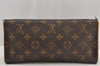 Authentic Louis Vuitton Monogram Pochette Twin GM Shoulder Bag M51852 LV 6079J