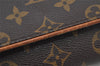 Authentic Louis Vuitton Monogram Pochette Twin GM Shoulder Bag M51852 LV 6079J