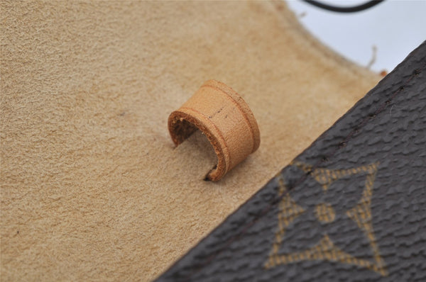 Authentic Louis Vuitton Monogram Pochette Twin GM Shoulder Bag M51852 LV 6079J