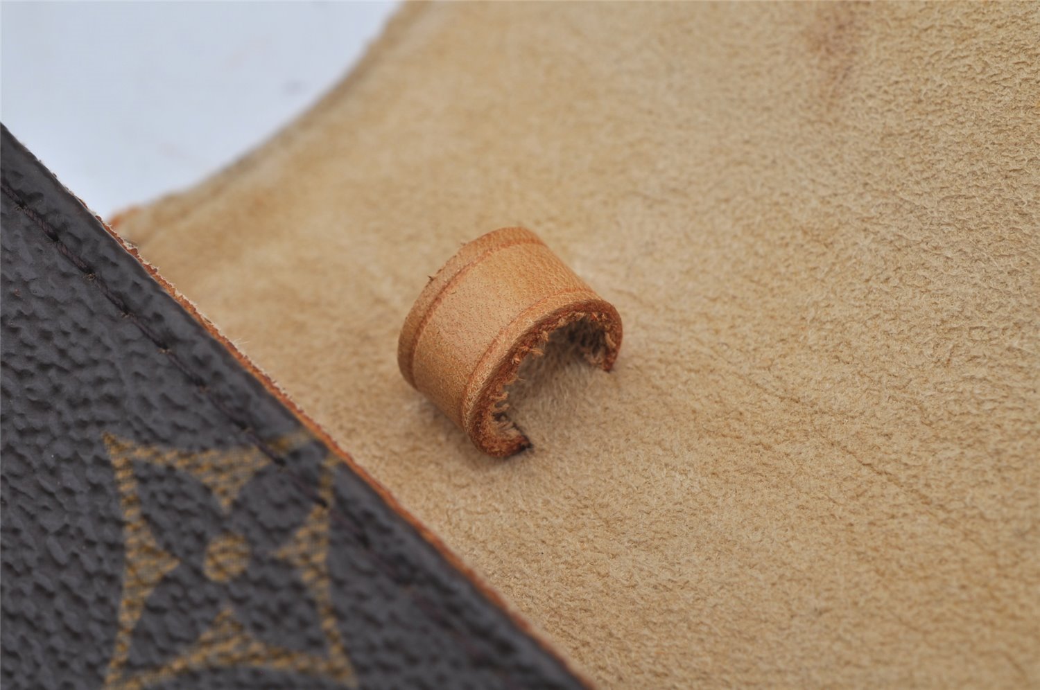 Authentic Louis Vuitton Monogram Pochette Twin GM Shoulder Bag M51852 LV 6079J