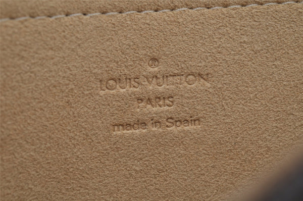 Authentic Louis Vuitton Monogram Pochette Twin GM Shoulder Bag M51852 LV 6079J