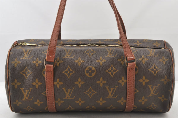 Authentic Louis Vuitton Monogram Papillon 30 Hand Bag Old Model LV 6079K