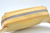 Authentic Louis Vuitton Vernis Fulton Waist Body Bag Yellow M91041 LV 6081I