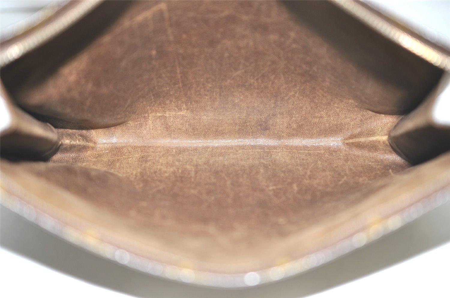 Auth Louis Vuitton Monogram Poche Toilette 26 Cosmetics Pouch Old Model LV 6083I