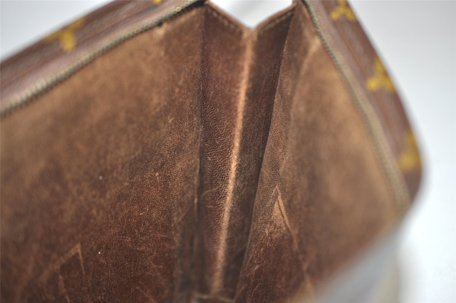 Auth Louis Vuitton Monogram Poche Toilette 26 Cosmetics Pouch Old Model LV 6083I