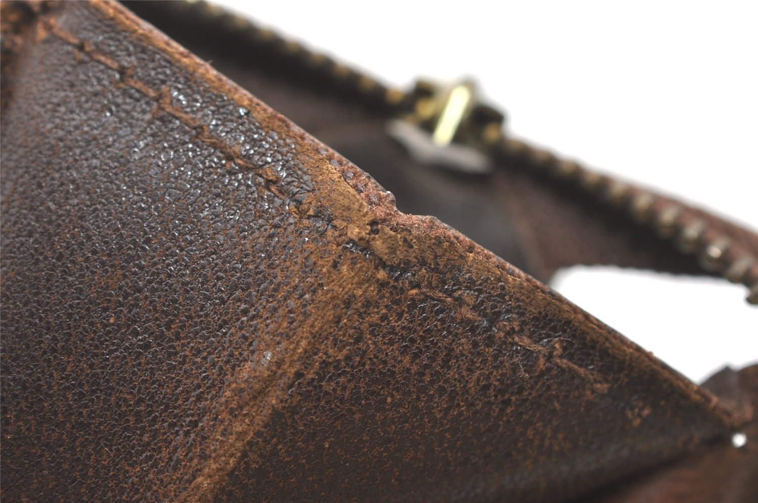 Auth Louis Vuitton Monogram Poche Toilette 26 Cosmetics Pouch Old Model LV 6083I