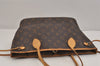 Authentic Louis Vuitton Monogram Neverfull PM Shoulder Tote Bag M40155 LV 6083J