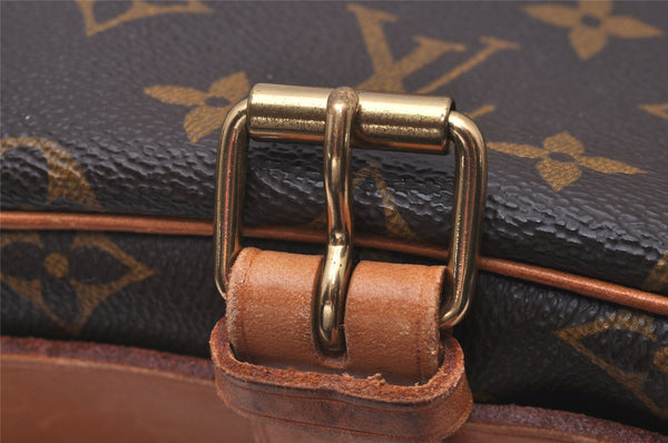 Authentic Louis Vuitton Monogram Cartouchiere MM M51253 Shoulder Cross Bag 6085I