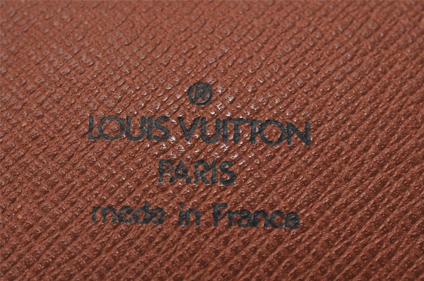 Authentic Louis Vuitton Monogram Cartouchiere MM M51253 Shoulder Cross Bag 6085I