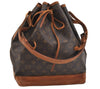 Authentic Louis Vuitton Monogram Noe Shoulder Drawstring Bag M42224 LV 6088J