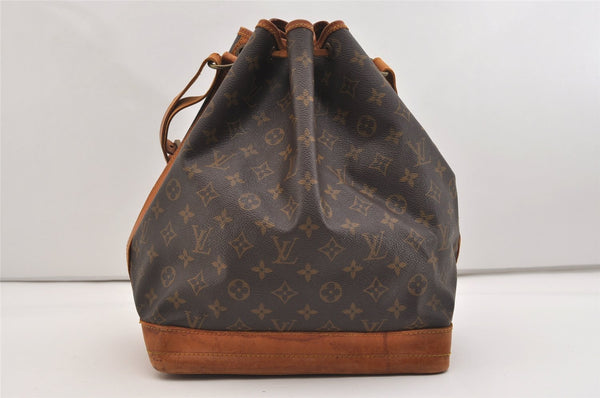 Authentic Louis Vuitton Monogram Noe Shoulder Drawstring Bag M42224 LV 6088J