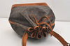 Authentic Louis Vuitton Monogram Noe Shoulder Drawstring Bag M42224 LV 6088J