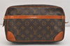 Authentic Louis Vuitton Monogram Compiegne 28 Clutch Hand Bag M51845 LV 6089J