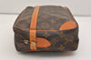 Authentic Louis Vuitton Monogram Compiegne 28 Clutch Hand Bag M51845 LV 6089J