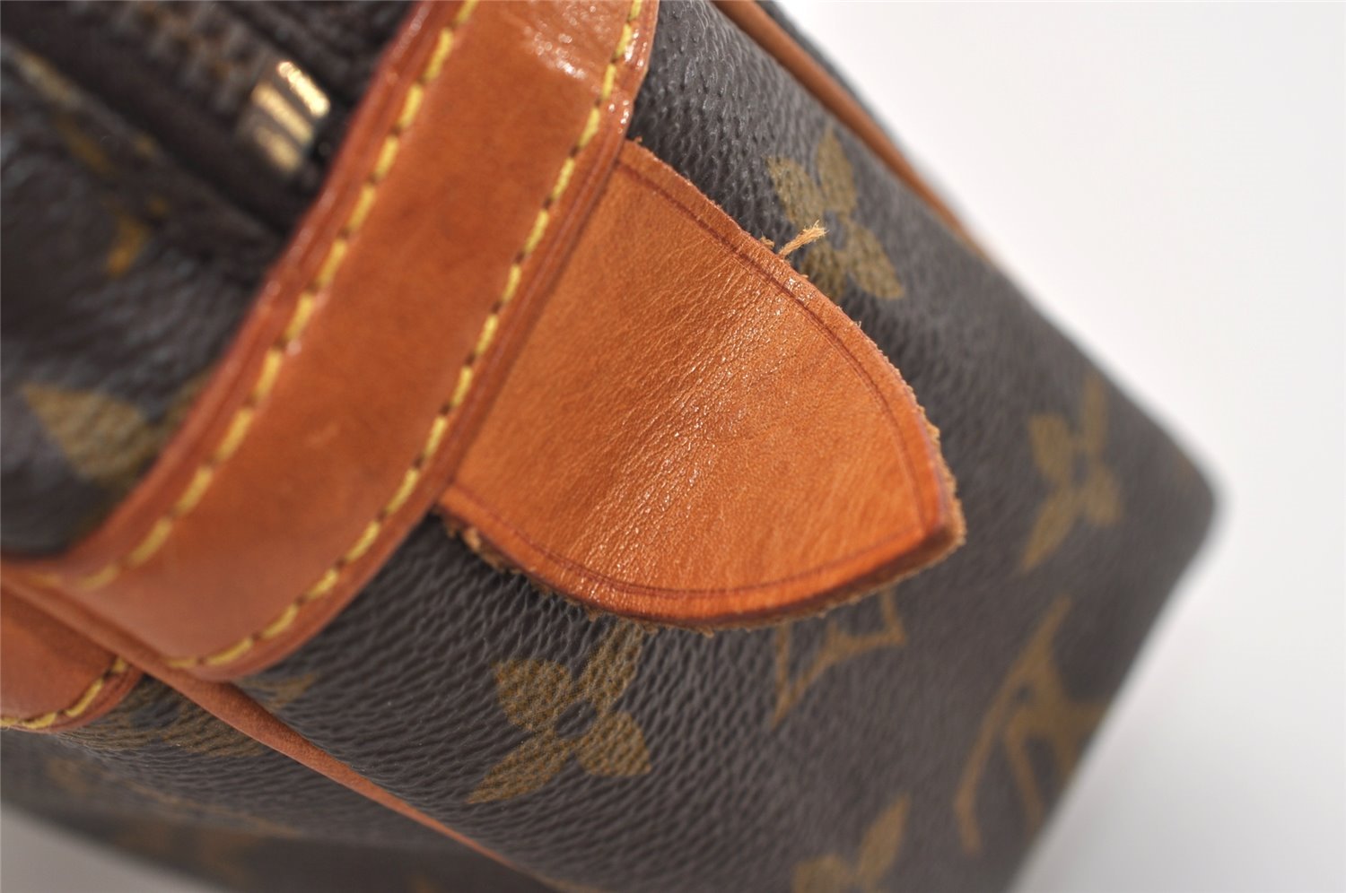 Authentic Louis Vuitton Monogram Compiegne 28 Clutch Hand Bag M51845 LV 6089J