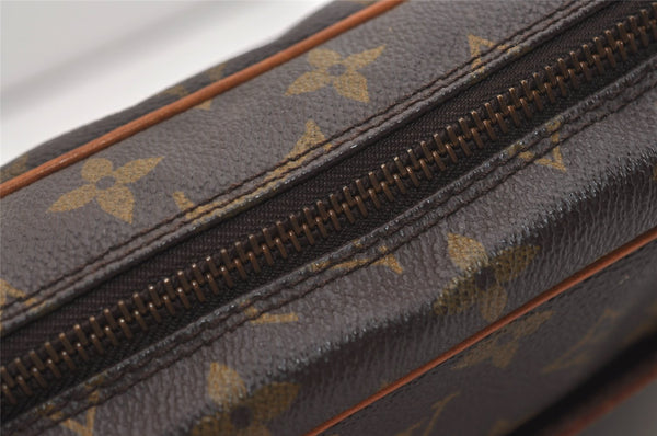 Authentic Louis Vuitton Monogram Compiegne 28 Clutch Hand Bag M51845 LV 6089J