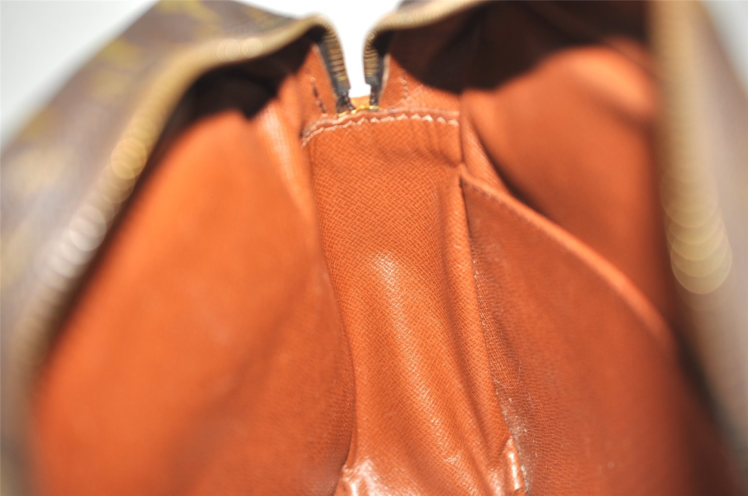 Authentic Louis Vuitton Monogram Compiegne 28 Clutch Hand Bag M51845 LV 6089J