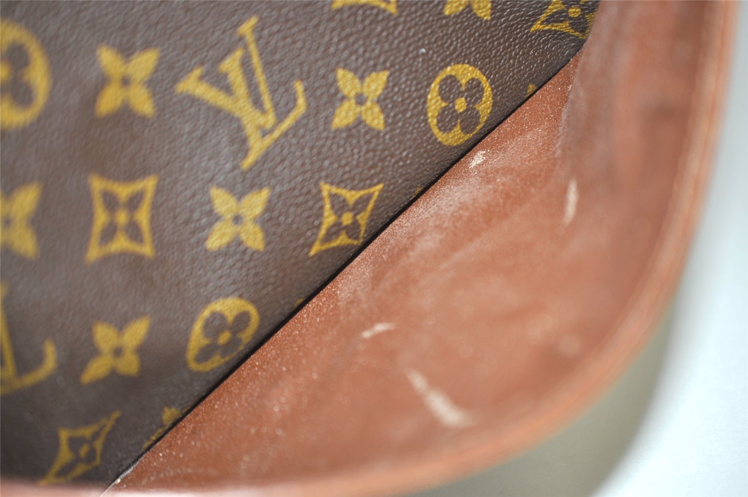 Authentic Louis Vuitton Monogram Compiegne 28 Clutch Hand Bag M51845 LV 6089J