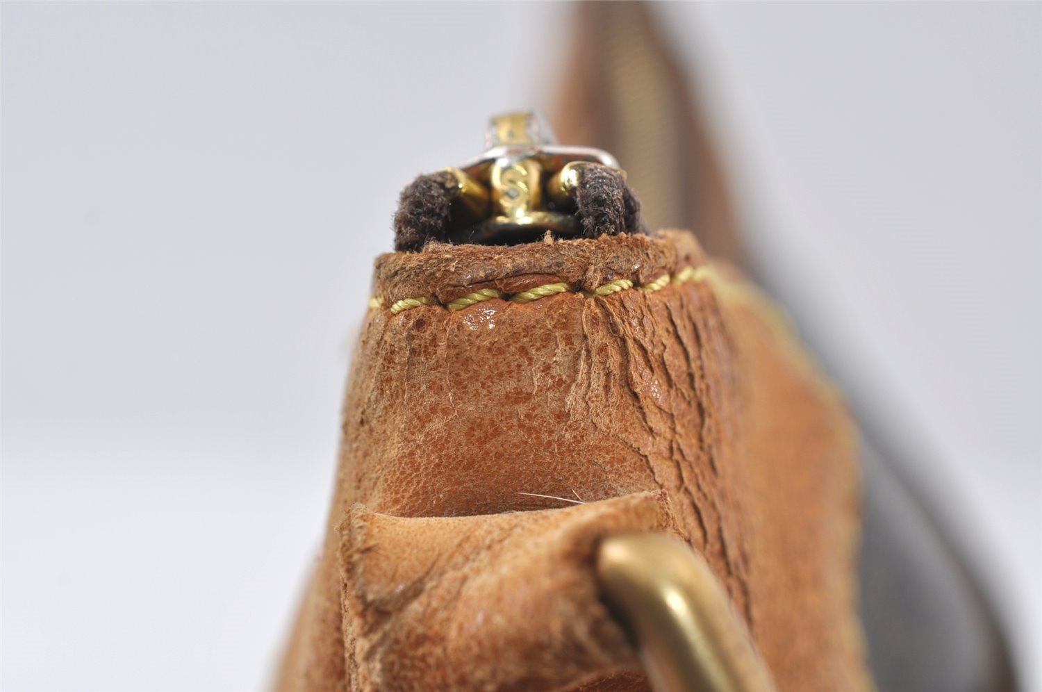 Authentic Louis Vuitton Monogram Odeon PM Shoulder Cross Bag M56390 Junk 6090I