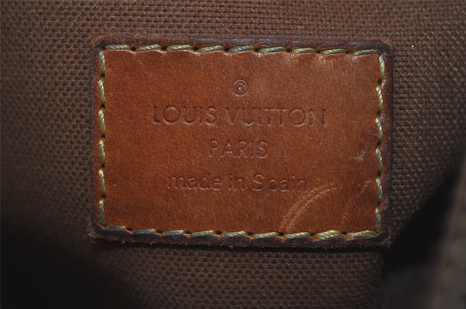 Authentic Louis Vuitton Monogram Odeon PM Shoulder Cross Bag M56390 Junk 6090I