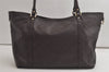 Authentic GUCCI Guccissima Shoulder Tote Bag GG Leather 197953 Brown 6090K