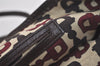 Authentic GUCCI Guccissima Shoulder Tote Bag GG Leather 197953 Brown 6090K