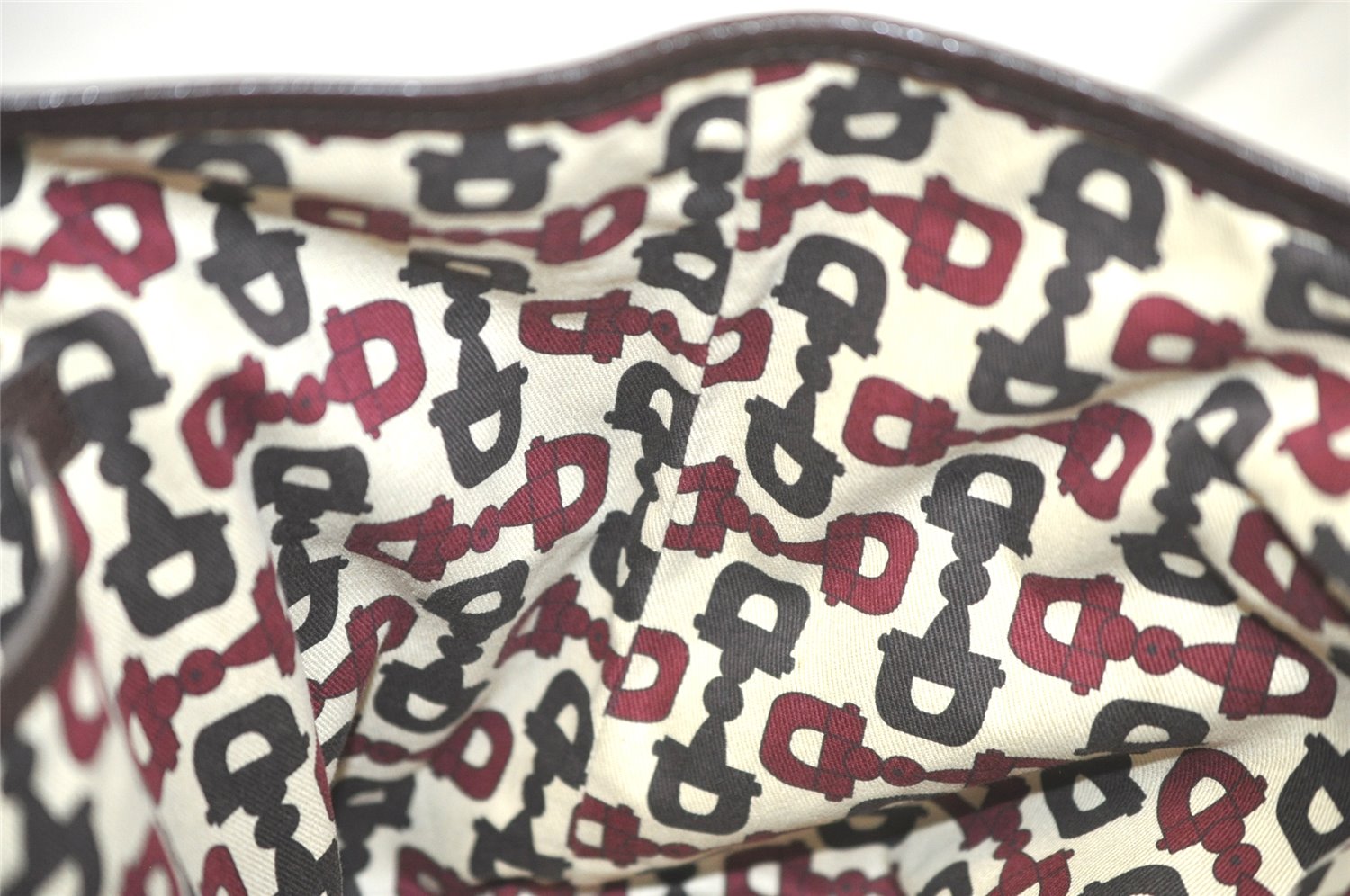 Authentic GUCCI Guccissima Shoulder Tote Bag GG Leather 197953 Brown 6090K