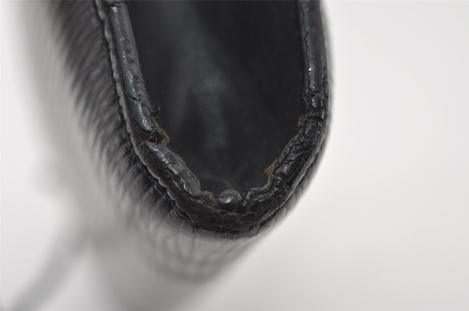 Authentic Louis Vuitton Epi Pochette Accessoires Pouch Black M52952 LV 6091I