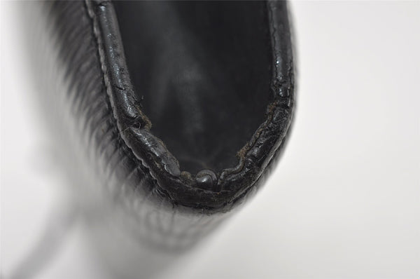 Authentic Louis Vuitton Epi Pochette Accessoires Pouch Black M52952 LV 6091I